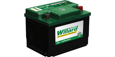646 WILLARD STANDARD BATTERY 60AH 450CCA .